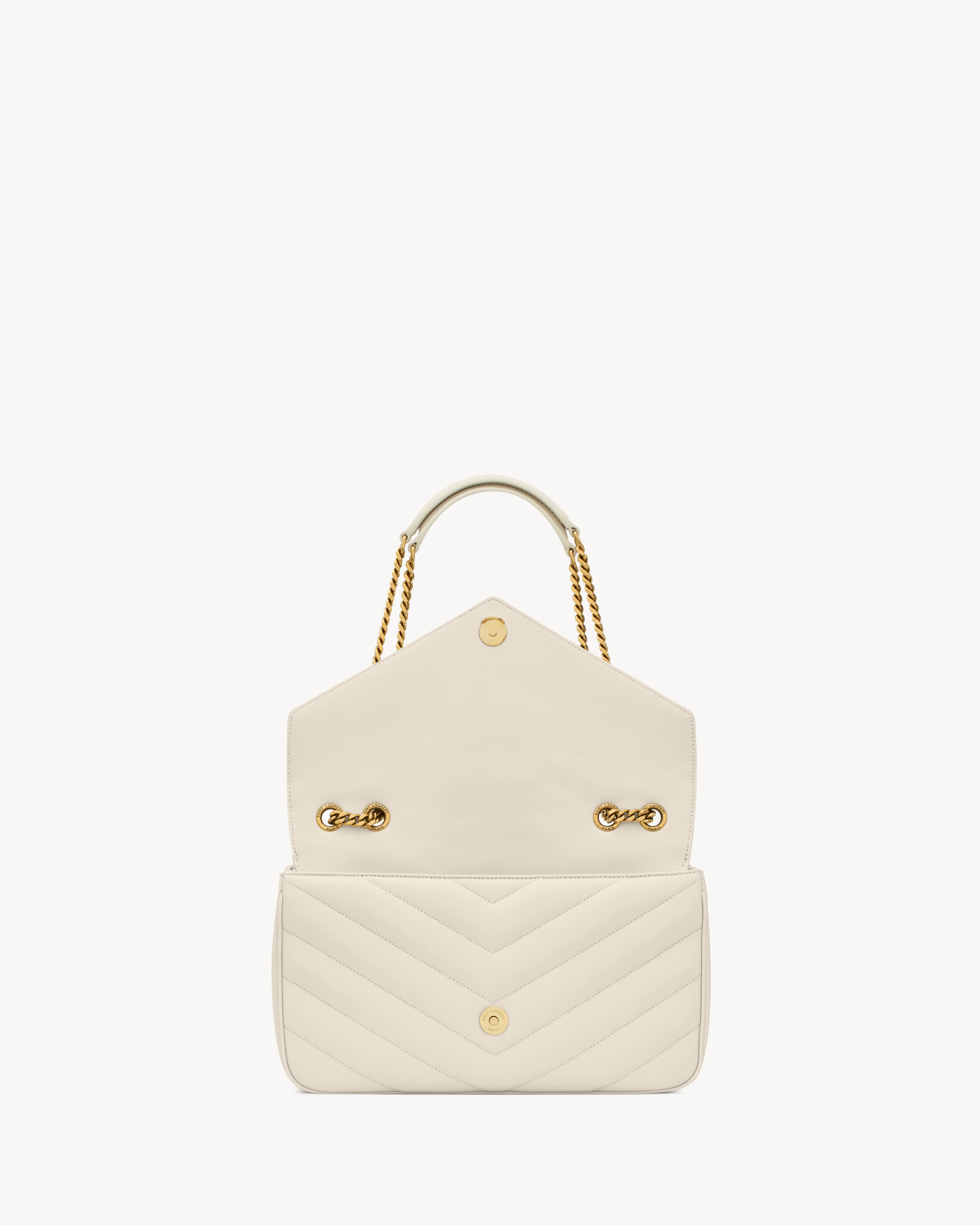 LOULOU medium in MATELASSÉ lambskin