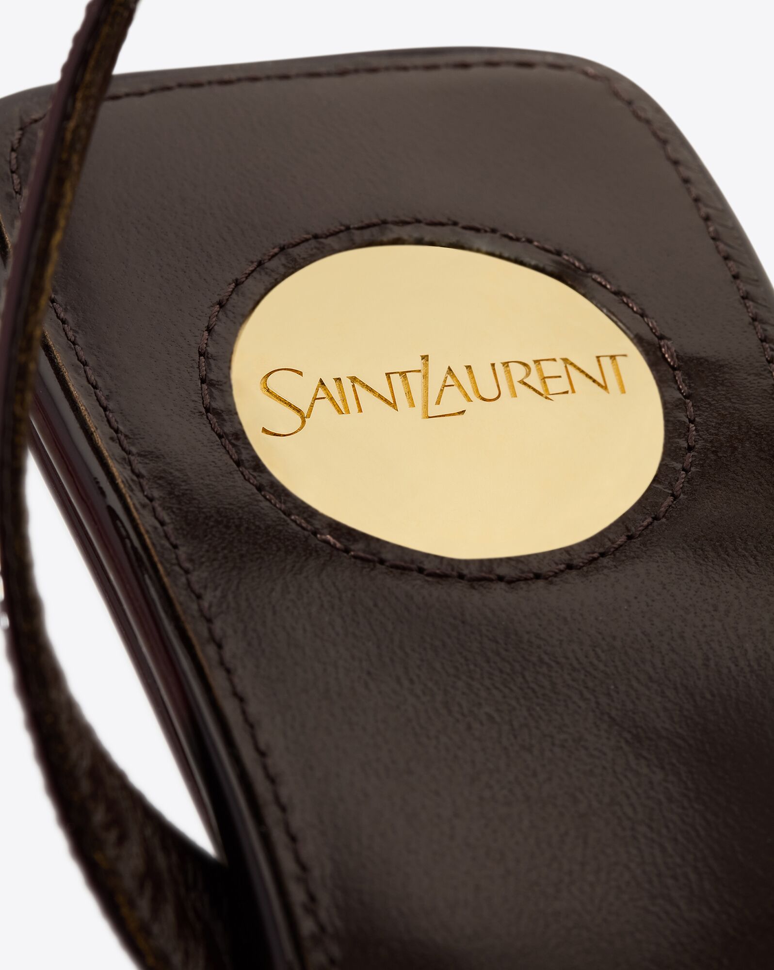 LA SCANDALE sandals in patent leather