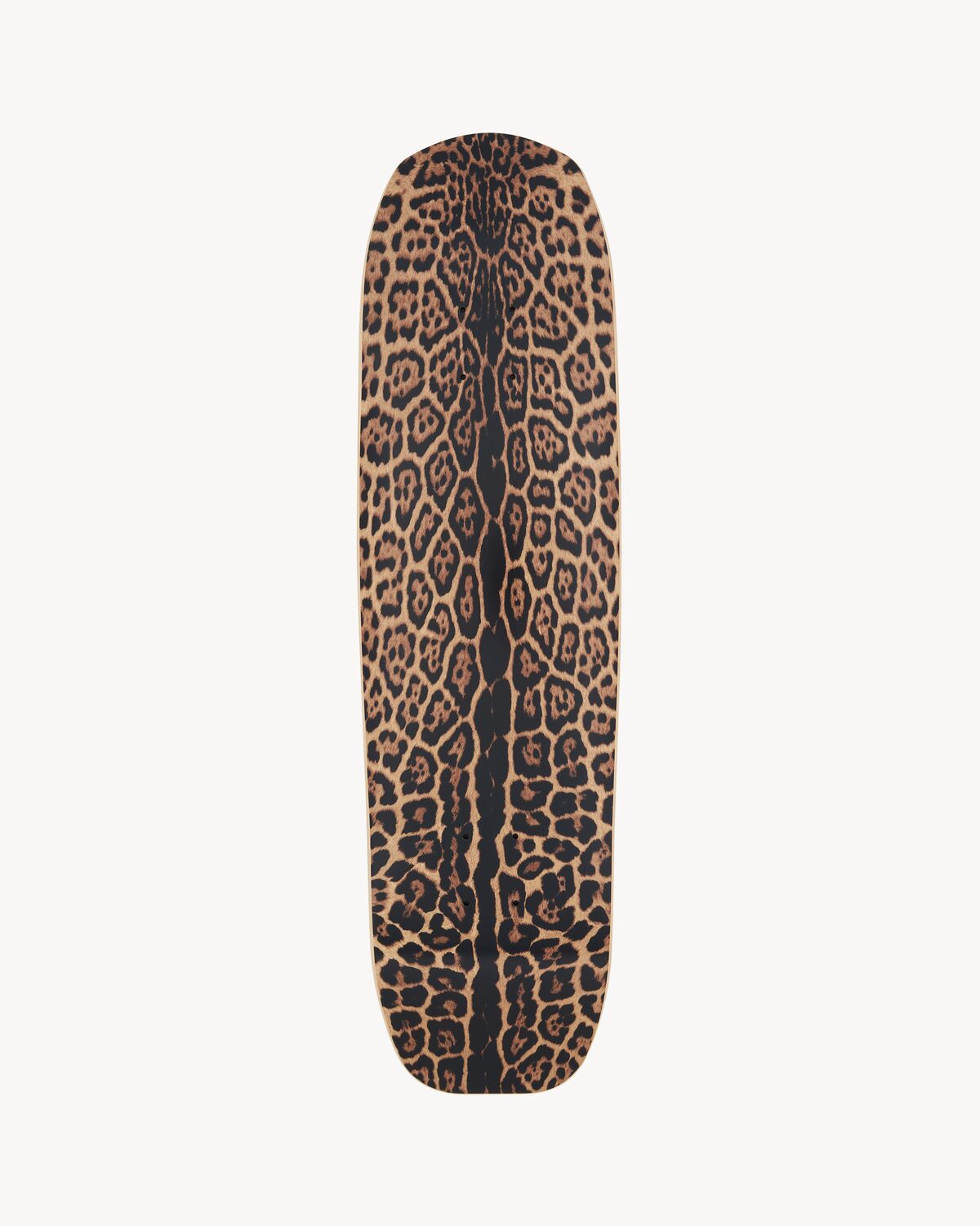 Saint Laurent leopard skateboard