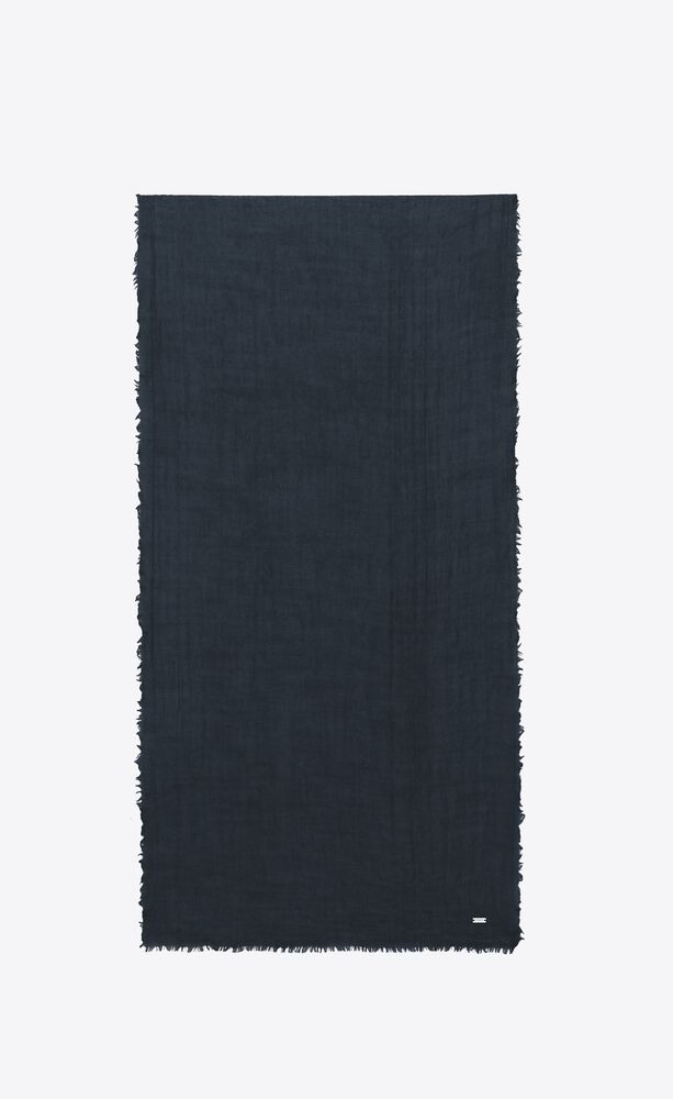 large scarf in wool and cashmere
