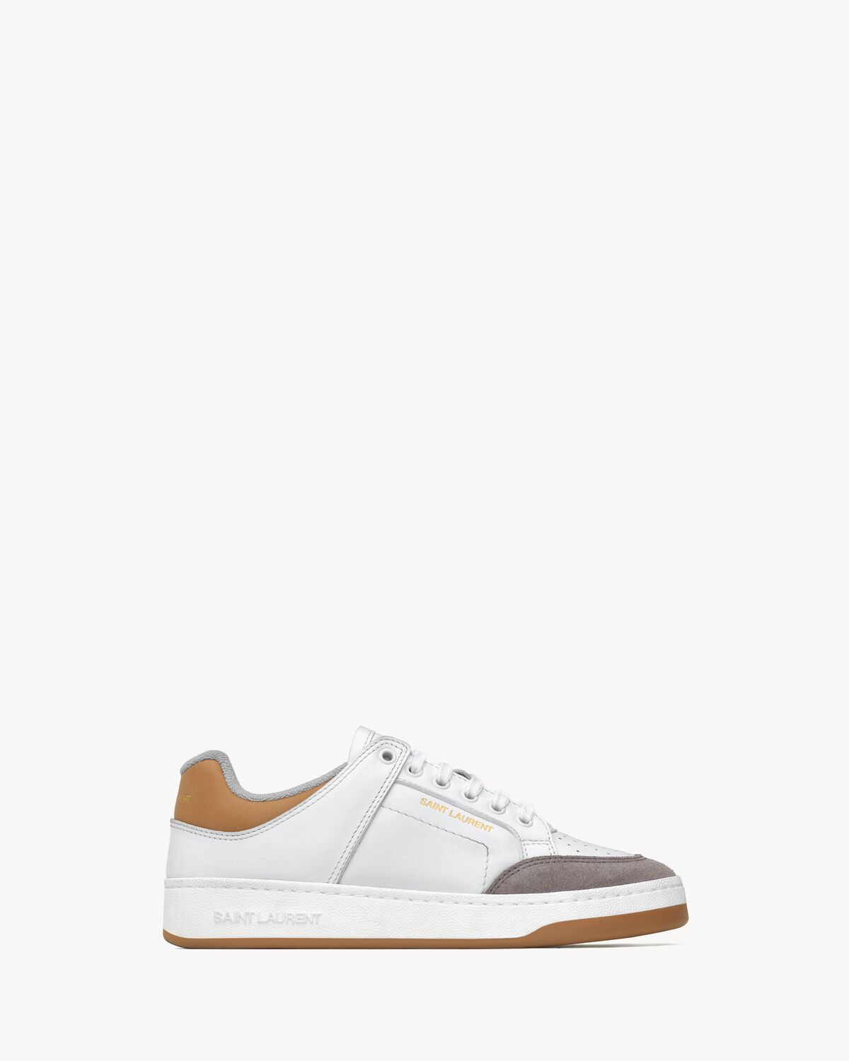 Sneakers SL/61 de piel lisa y ante