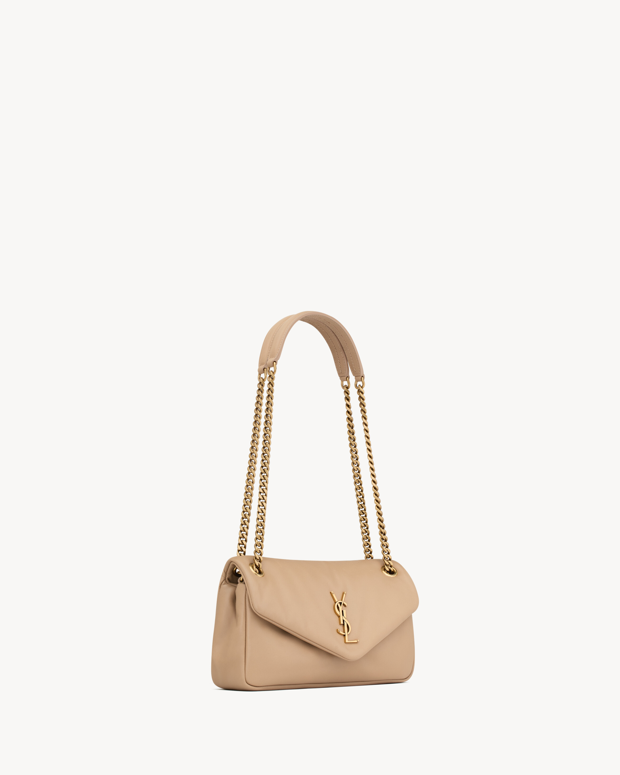 CALYPSO small in plunged lambskin