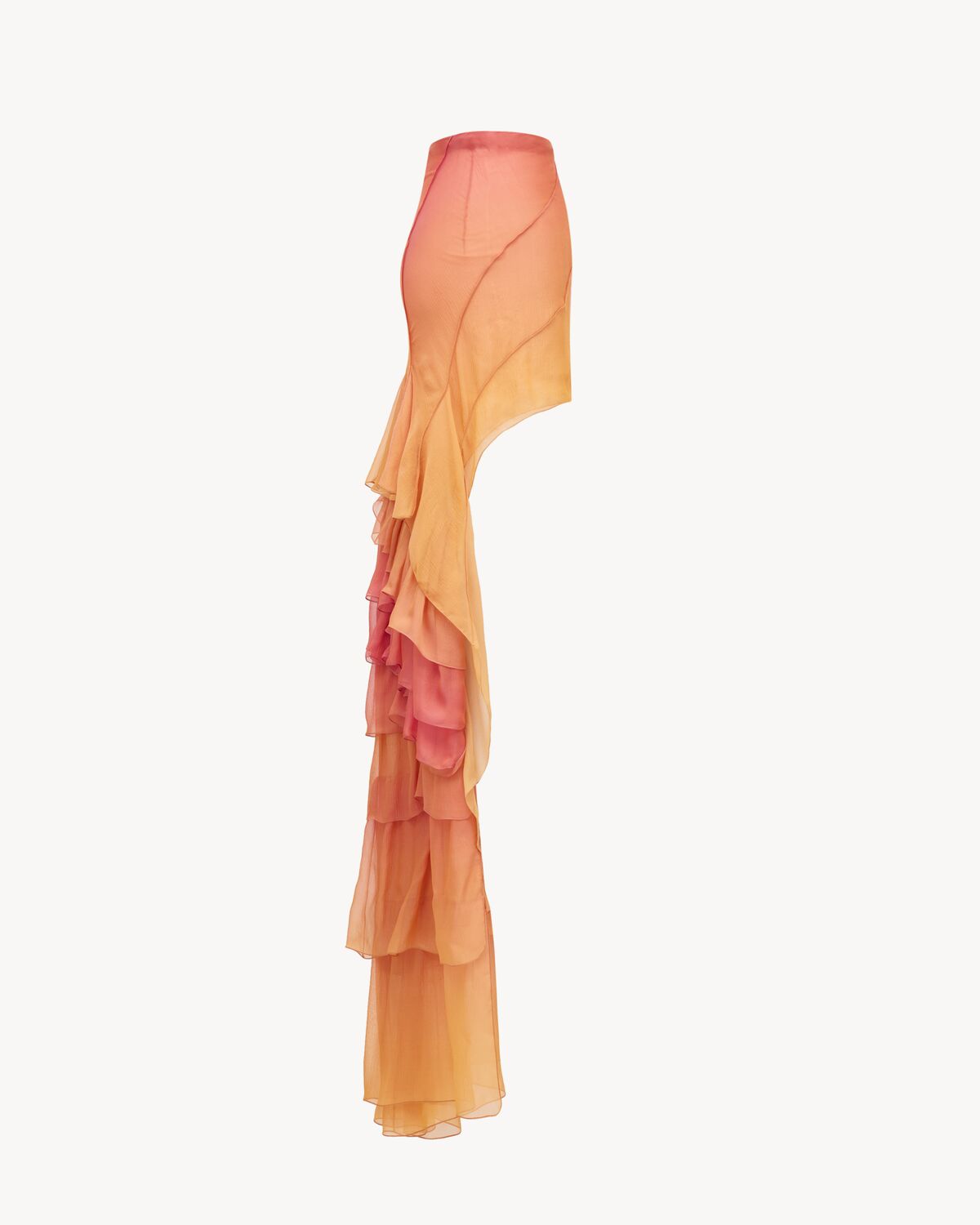 cascade skirt in silk muslin