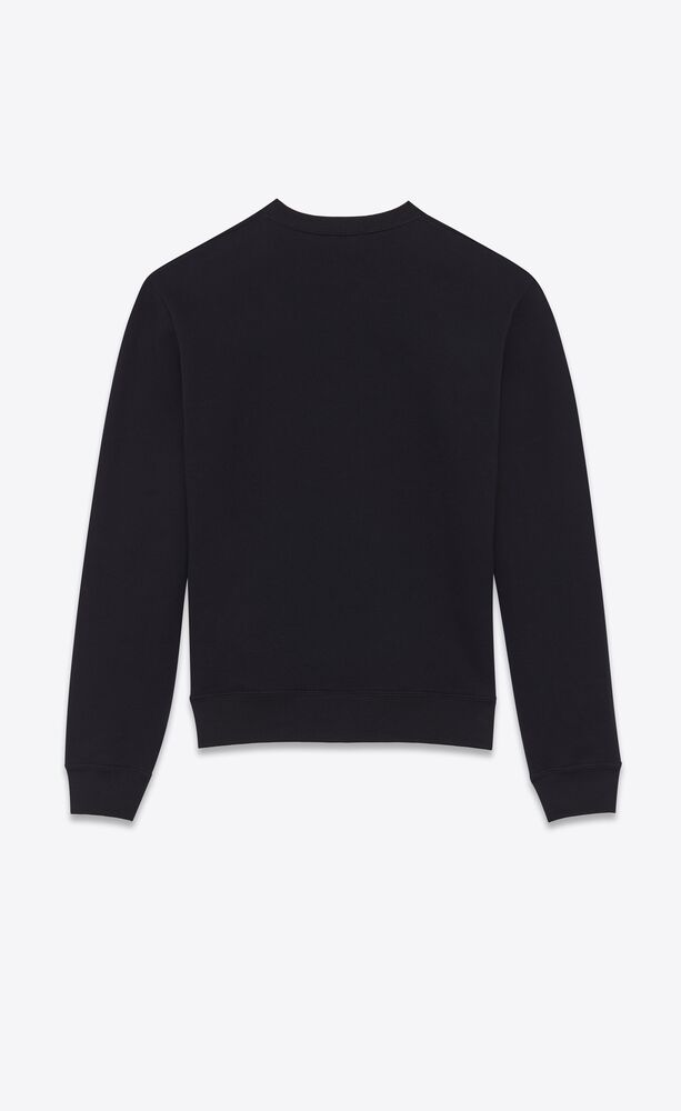 saint laurent white sweatshirt