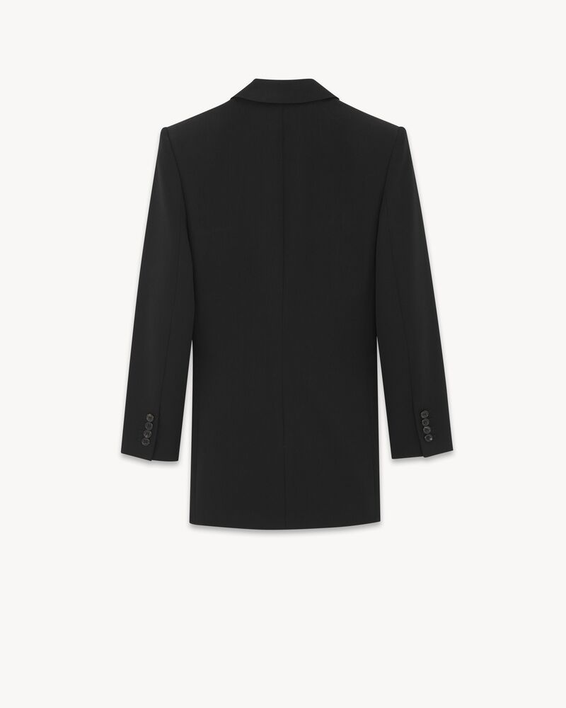 double-breasted jacket in wool