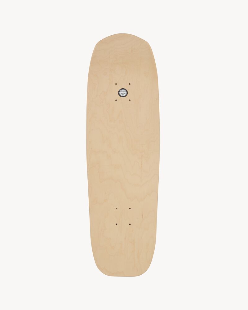Saint Laurent Chrome Skateboard
