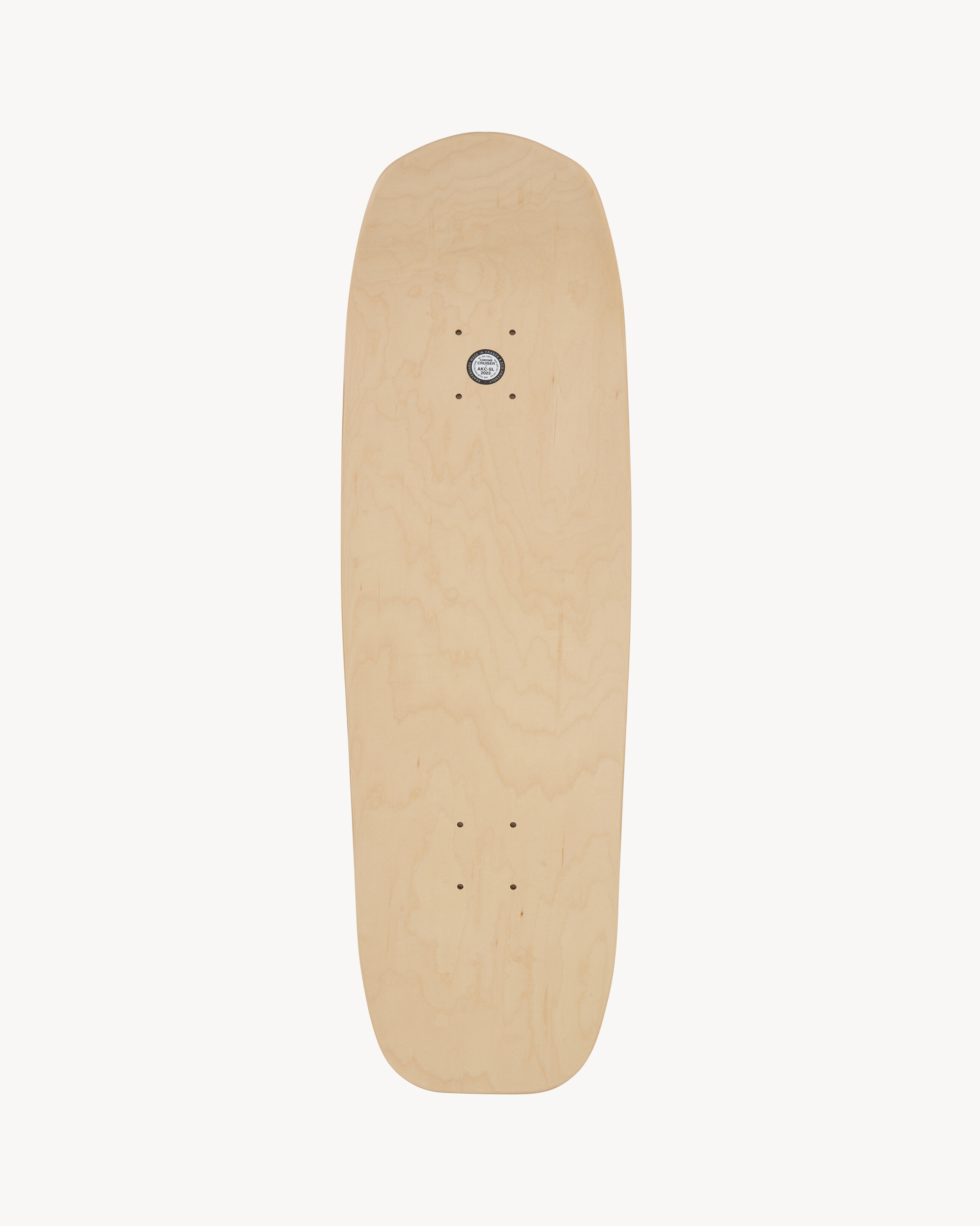 Saint Laurent Chrome Skateboard