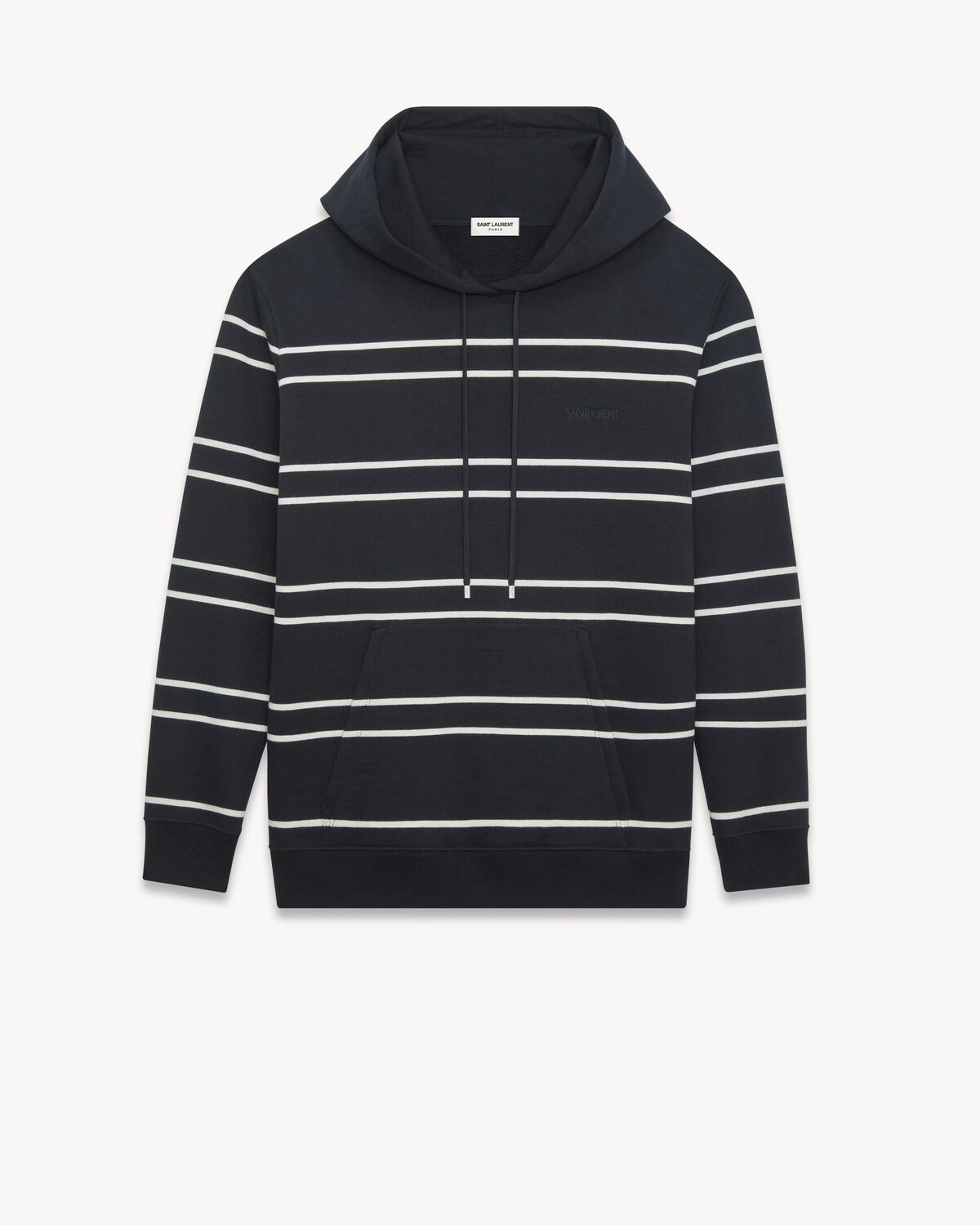 SAINT LAURENT striped hoodie