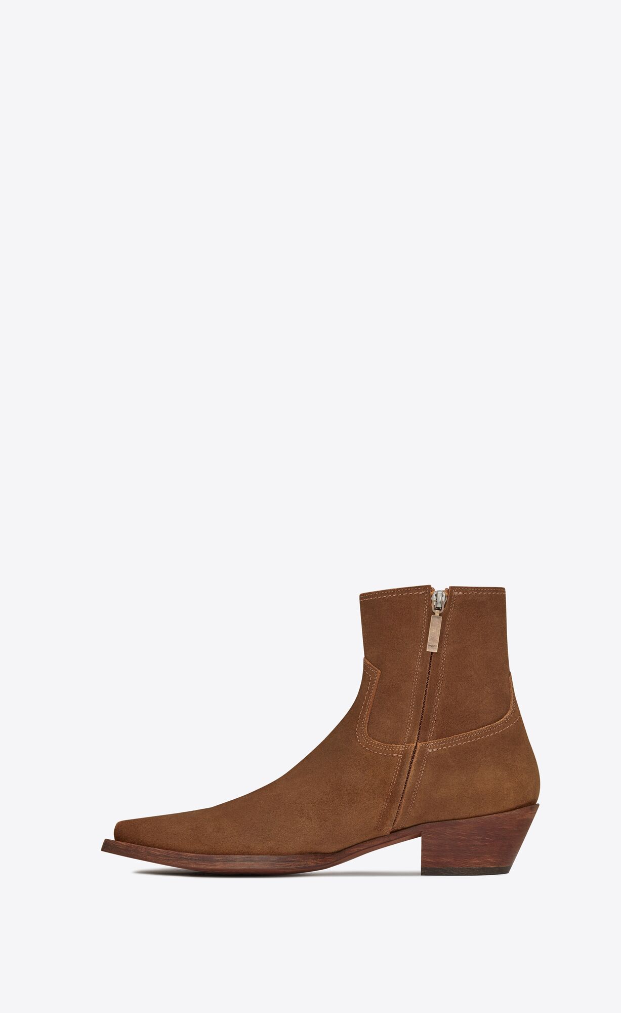 Lukas boots in suede | Saint Laurent United States | YSL.com