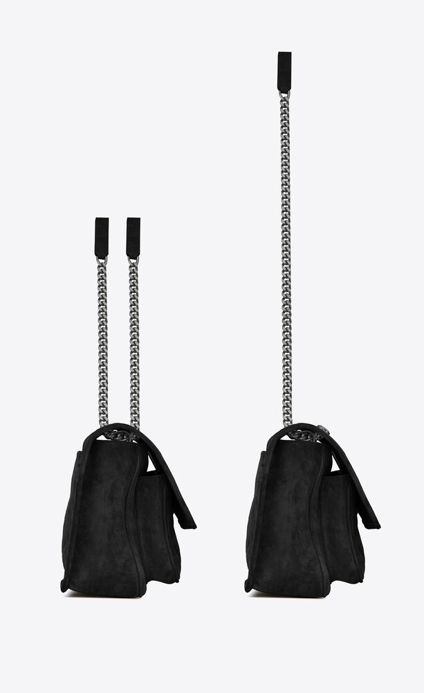 ysl niki bag suede