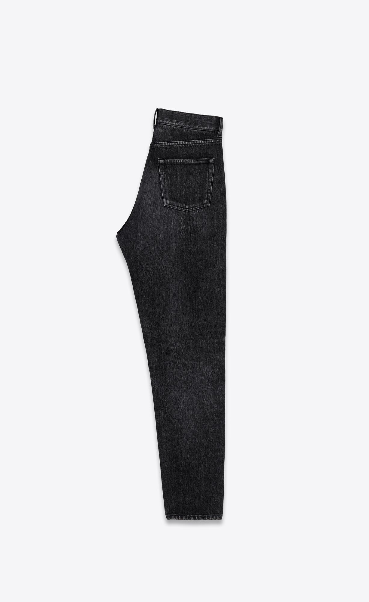 Slim-fit jeans in dirty medium black denim | Saint Laurent | YSL.com