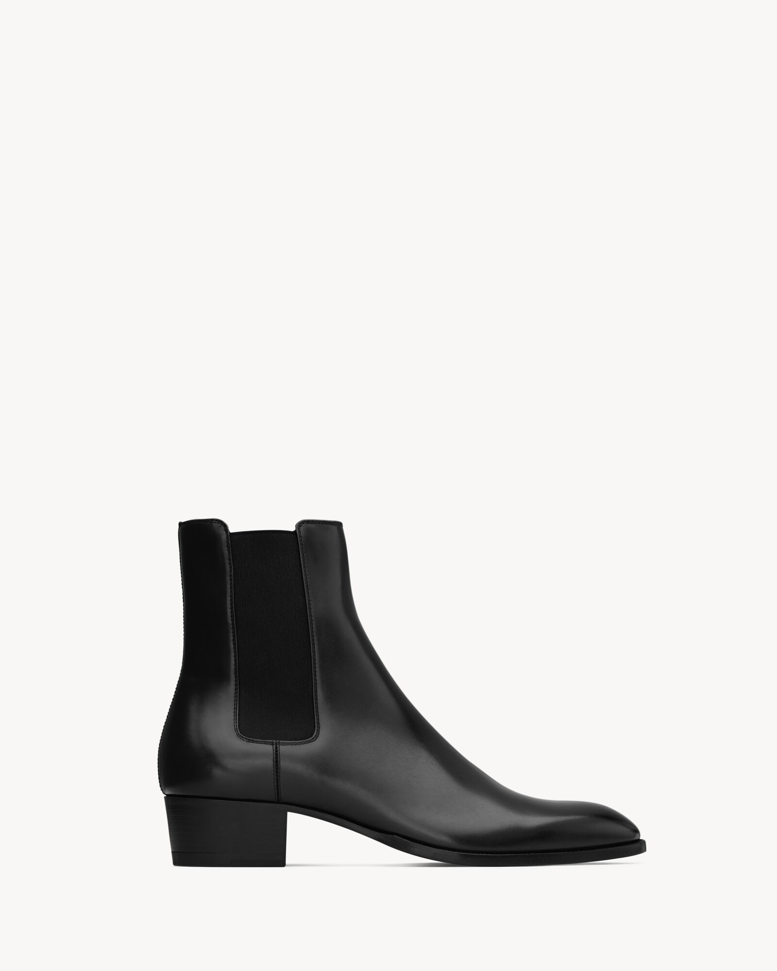 Wyatt chelsea boots in smooth leather Saint Laurent YSL