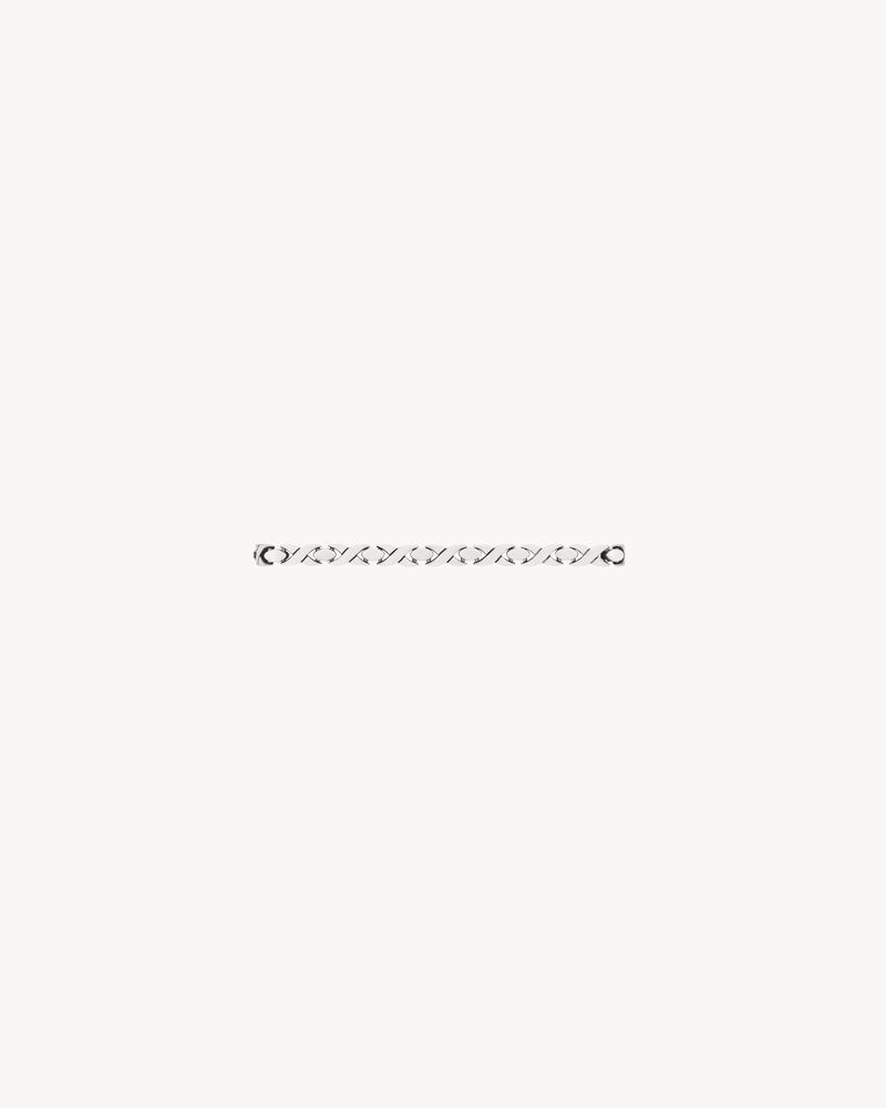 INTERTWINED CHAIN BRACELET IN METAL