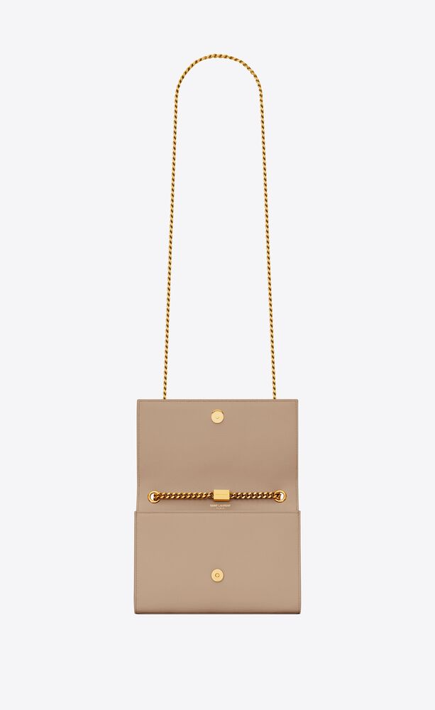 Yves Saint Laurent, Bags, Kate Small Ysl Grain De Poudre Chain Shoulder  Bag Black Hardware