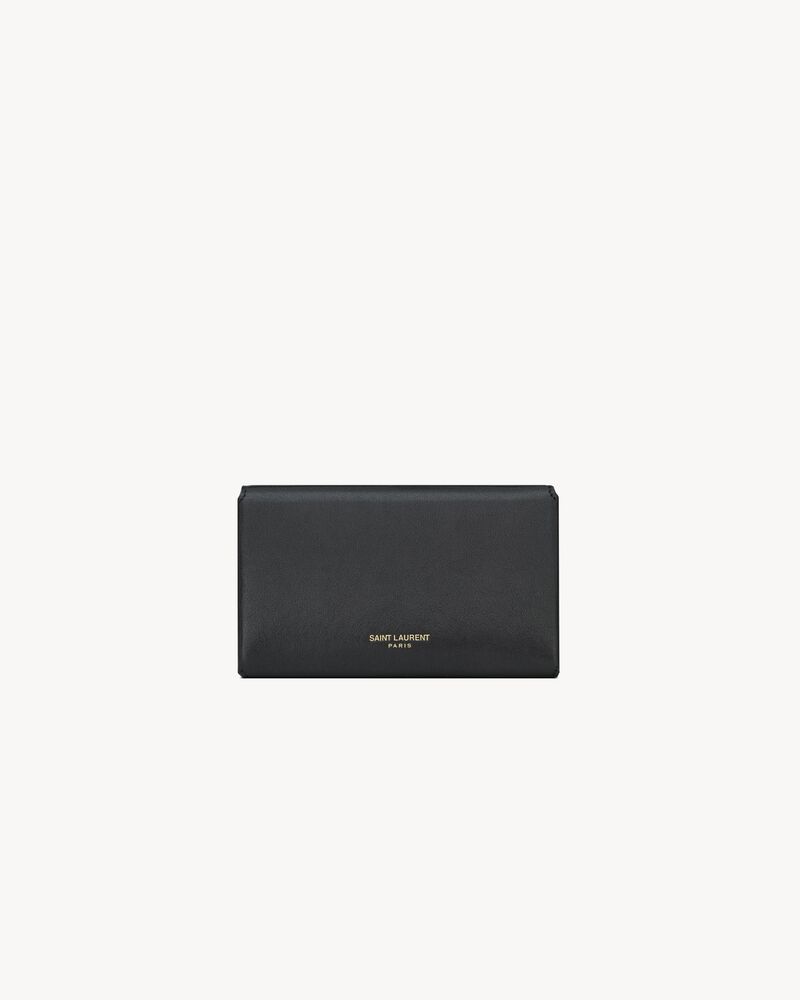 LETTER wallet in leather
