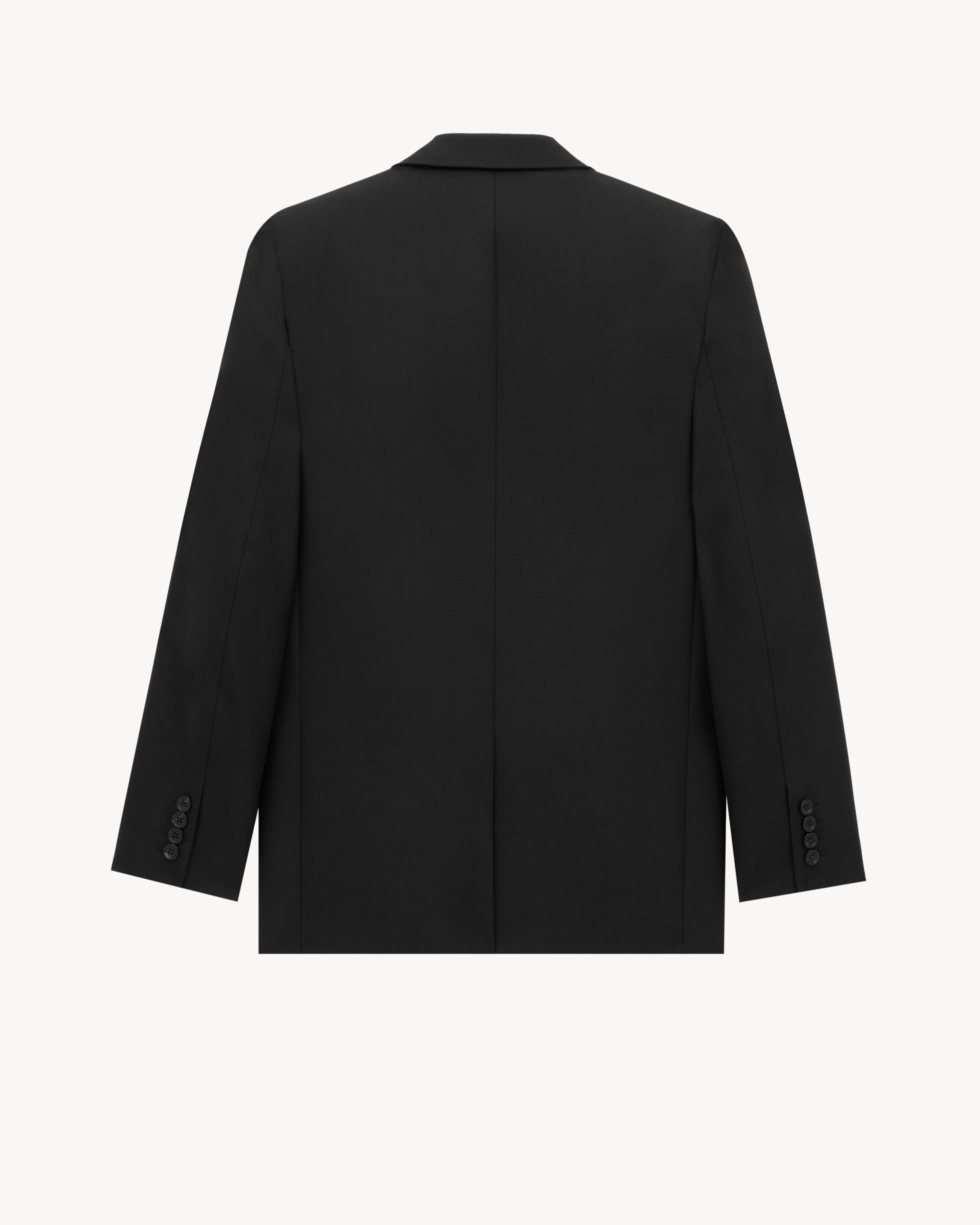 blazer em lã chiné