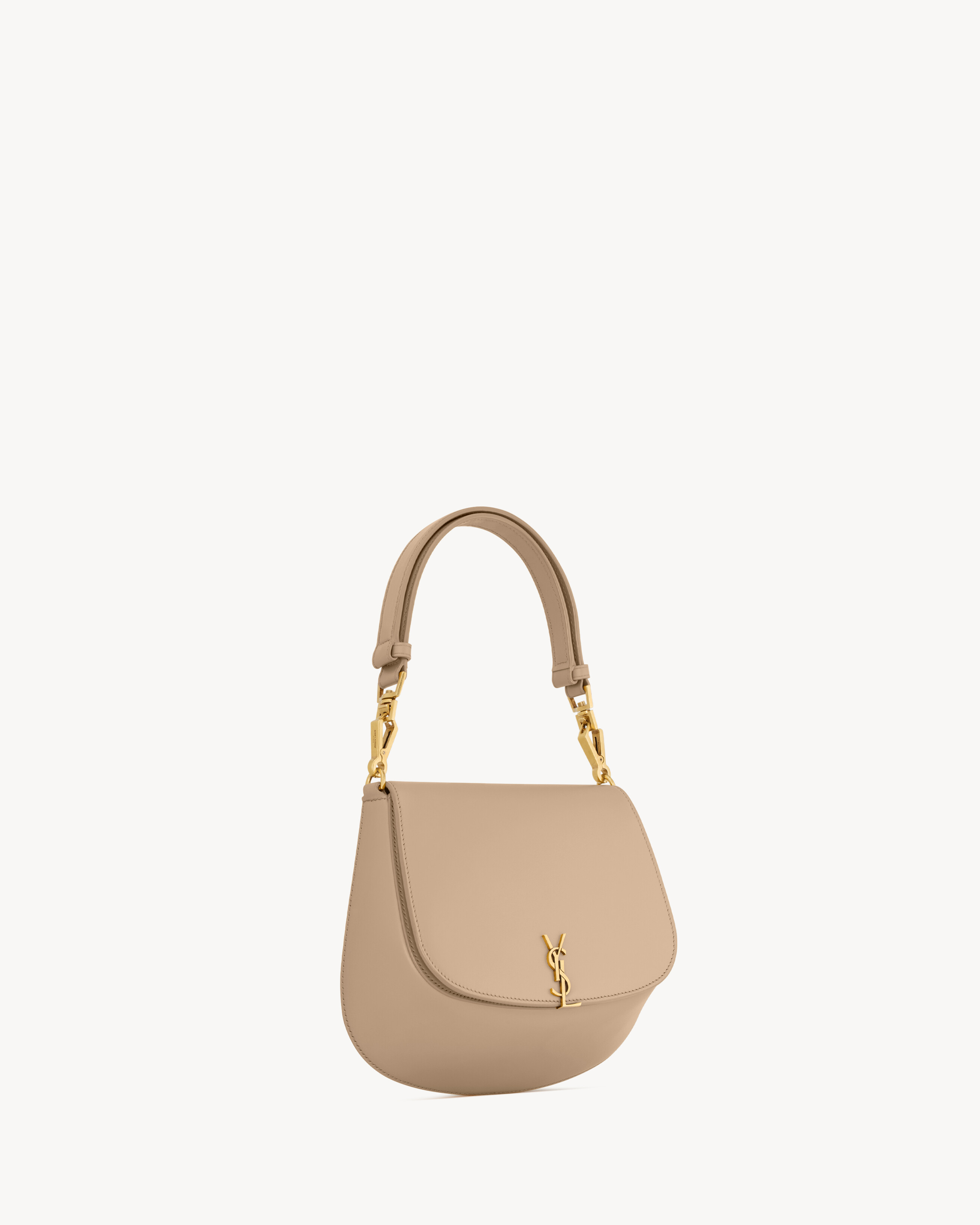 Mini VOLTAIRE TOP HANDLE bag in BOX SAINT LAURENT