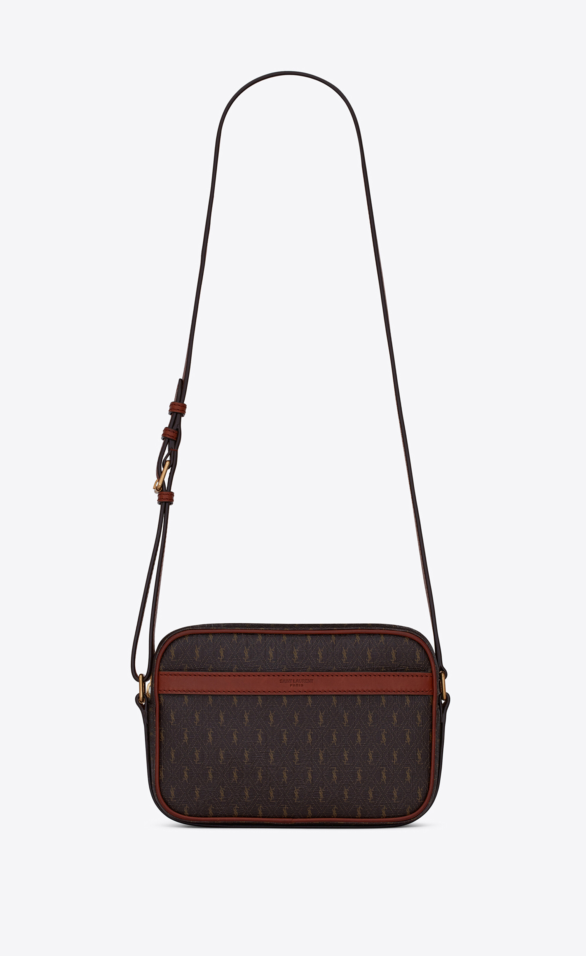 le monogramme small satchel in cassandre canvas and smooth leather