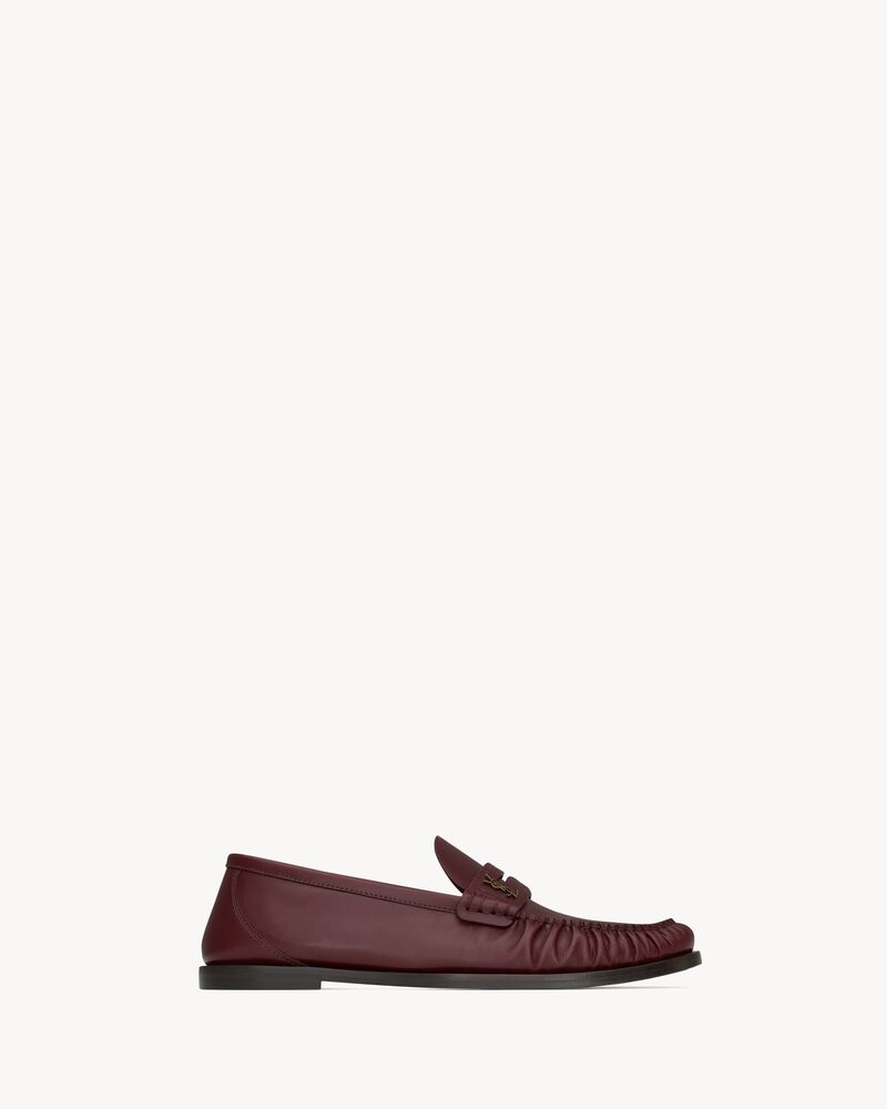 LAURENT loafers in smooth leather