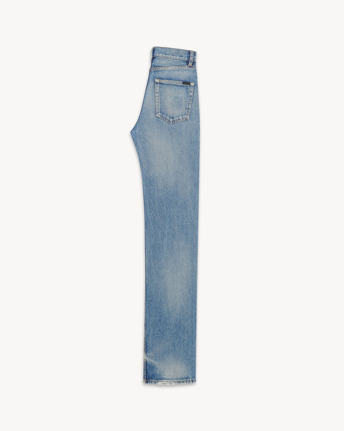 long straight jeans in charlotte blue denim