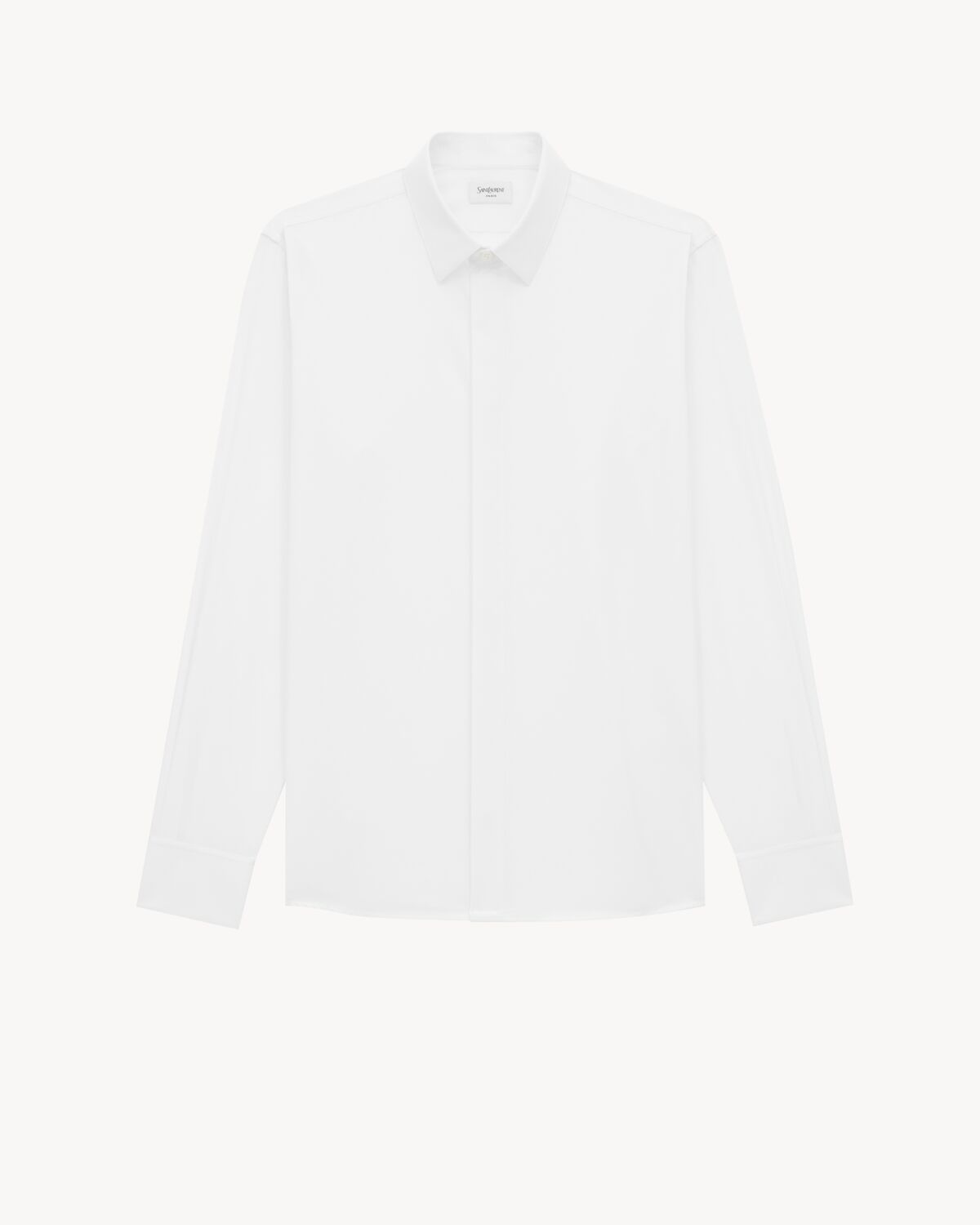 shirt in cotton poplin