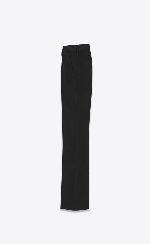 High-waisted jeans in black denim | Saint Laurent | YSL.com