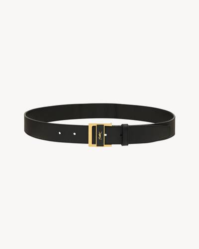 GIO belt in BOX leather | Saint Laurent | YSL.com