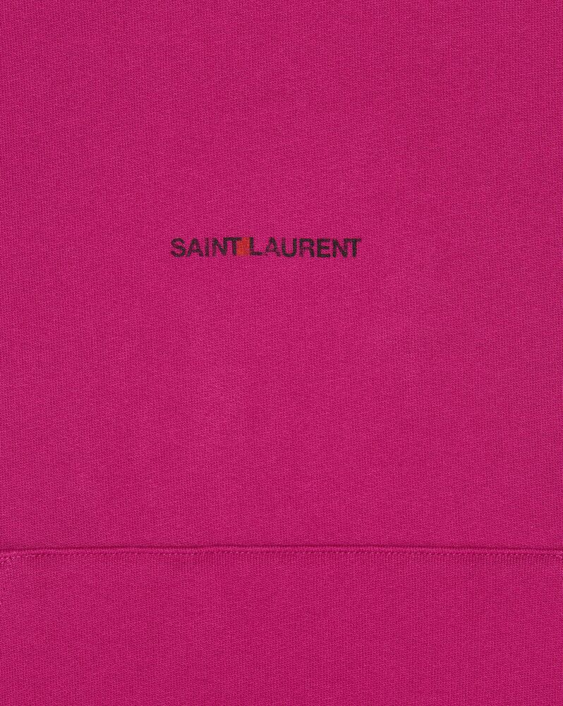 pink saint laurent hoodie