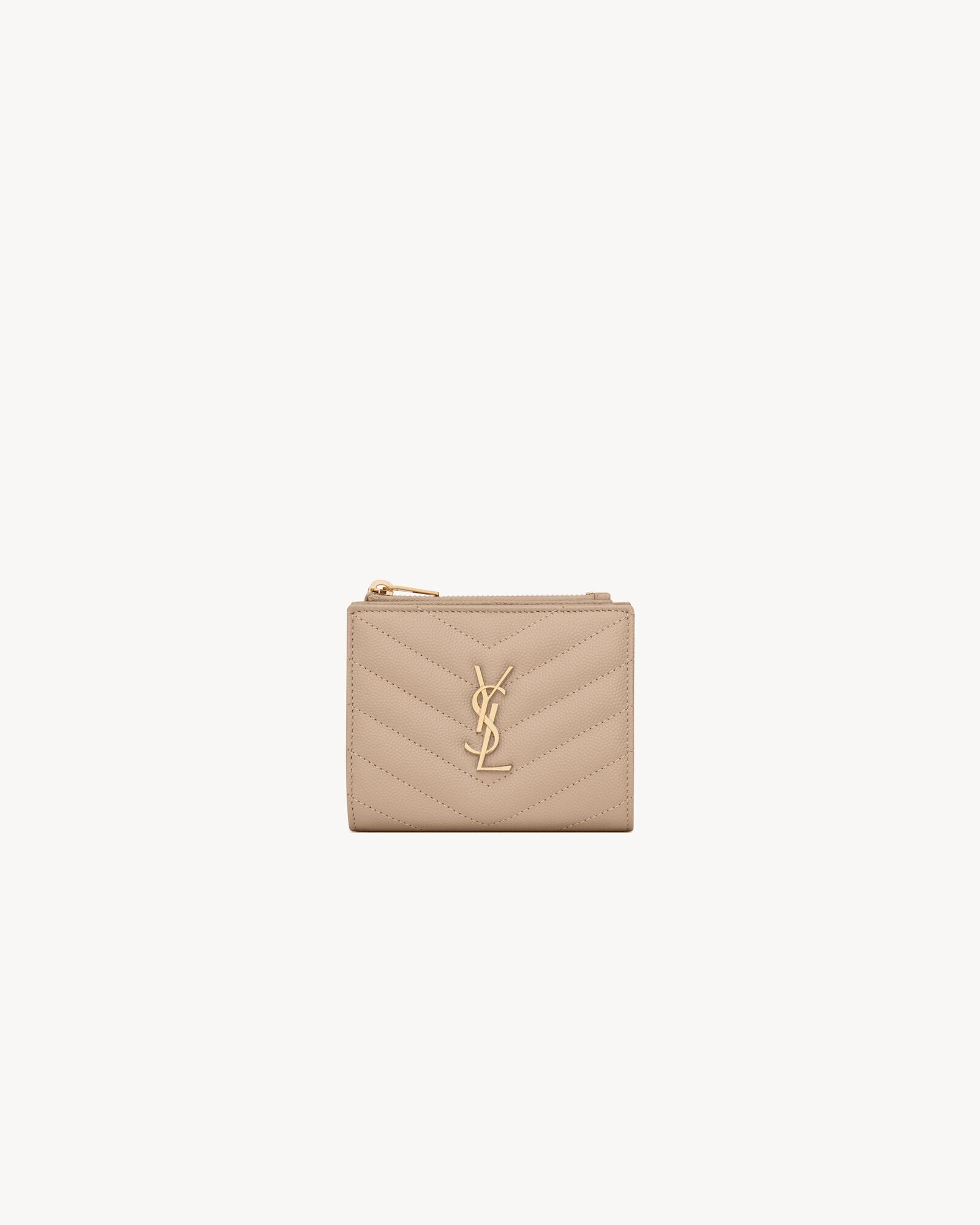 LOU Mini bag in quilted grain de poudre embossed leather Saint Laurent