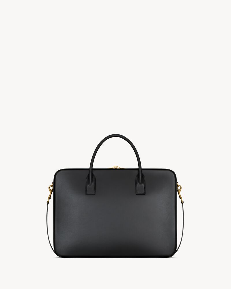 SAC DE JOUR large slim bauletto bag in smooth leather