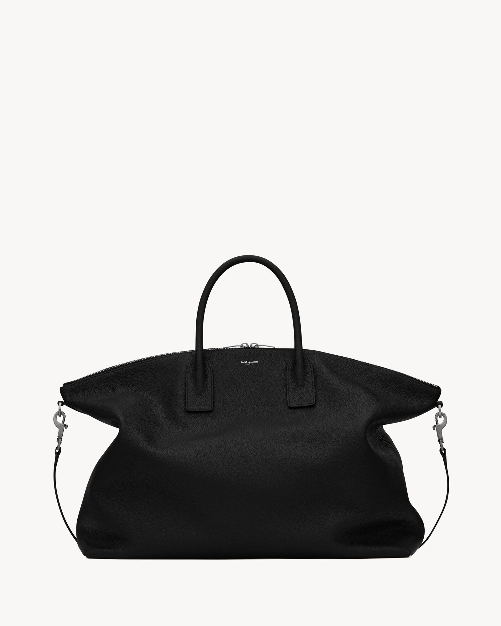 GIANT BOWLING bag in soft grained leather Saint Laurent YSL