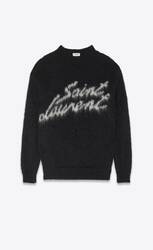 90s Saint Laurent sweater in mohair | Saint Laurent | YSL.com