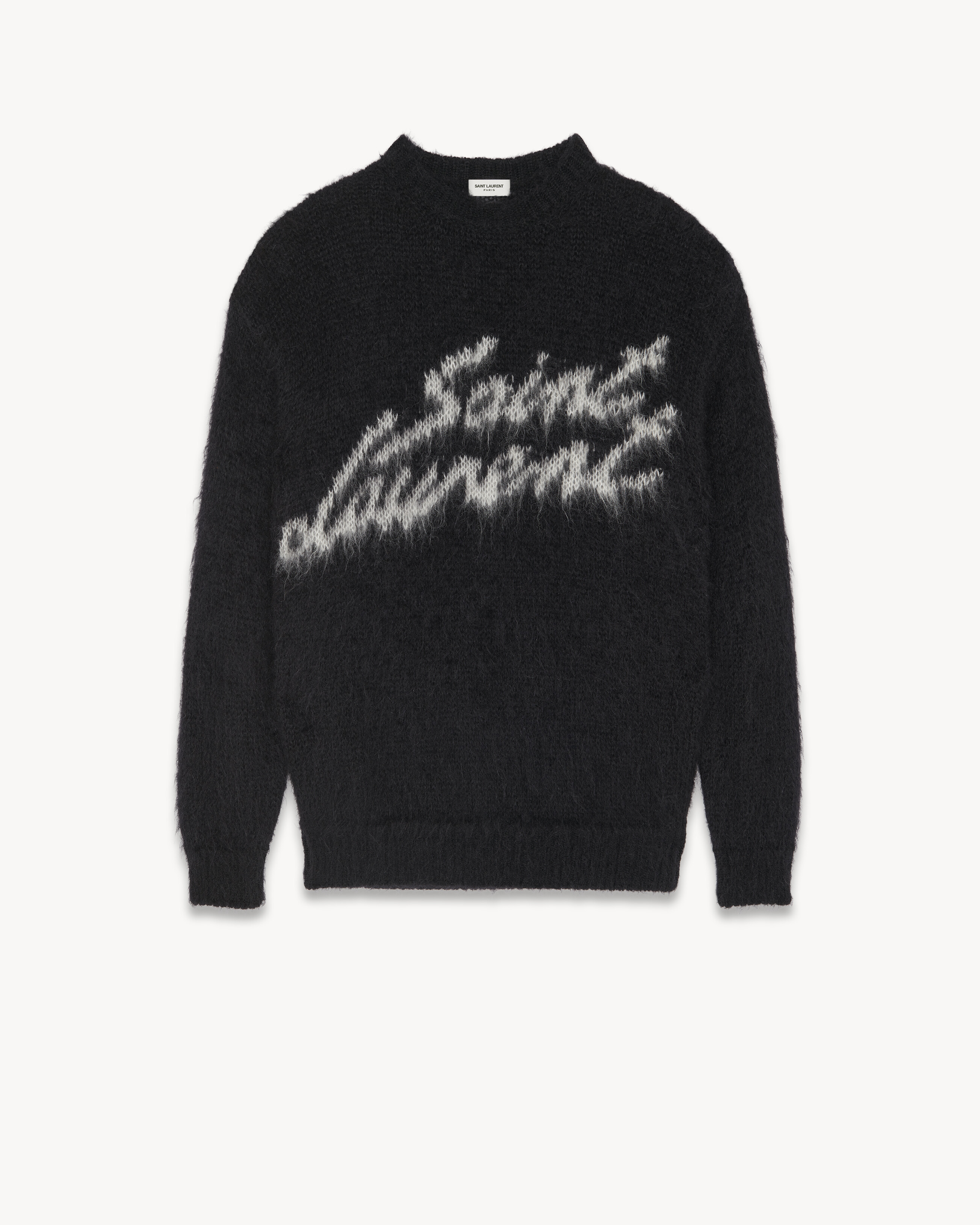 90s saint laurent sweater in mohair