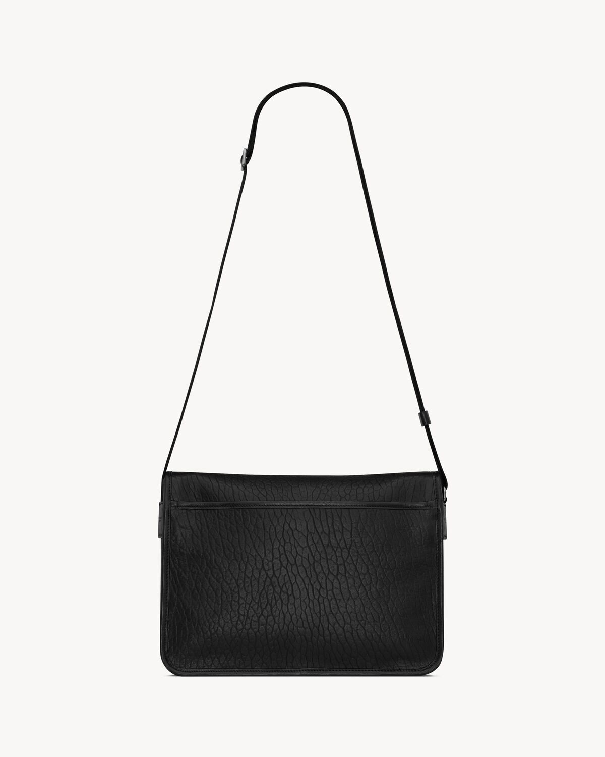 NIKI Messenger Bag aus genarbtem Leder