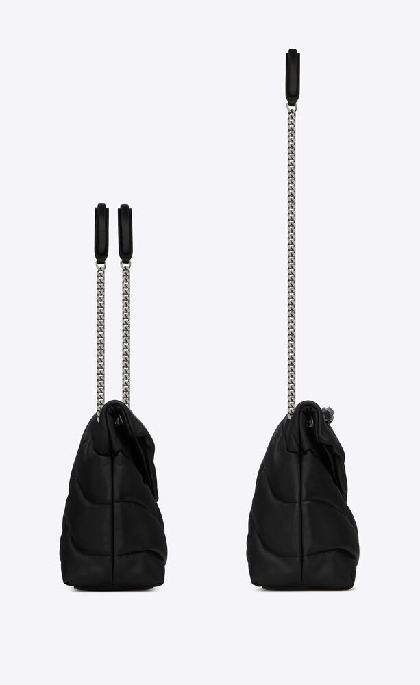 Saint Laurent Charlie Small YSL Calfskin Crossbody Bag