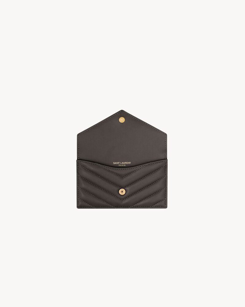 CASSANDRE FRAGMENTS FLAP CARD CASE IN LAMBSKIN