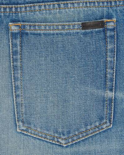 Clyde jeans in long beach blue denim | Saint Laurent | YSL.com
