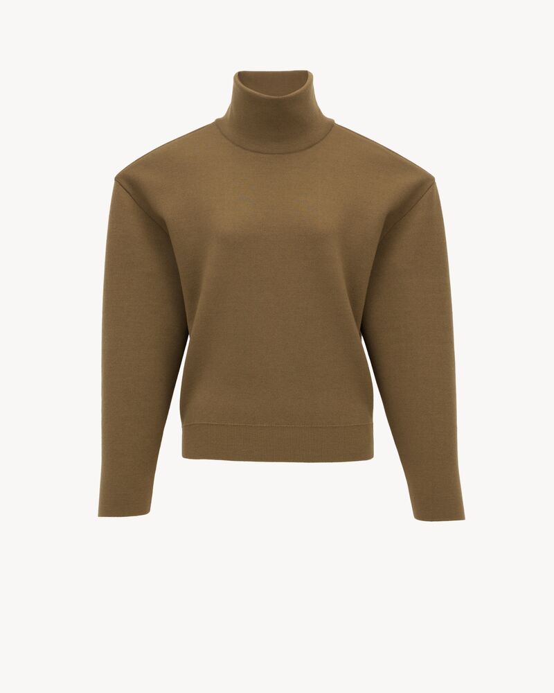 sweater in double-face knit