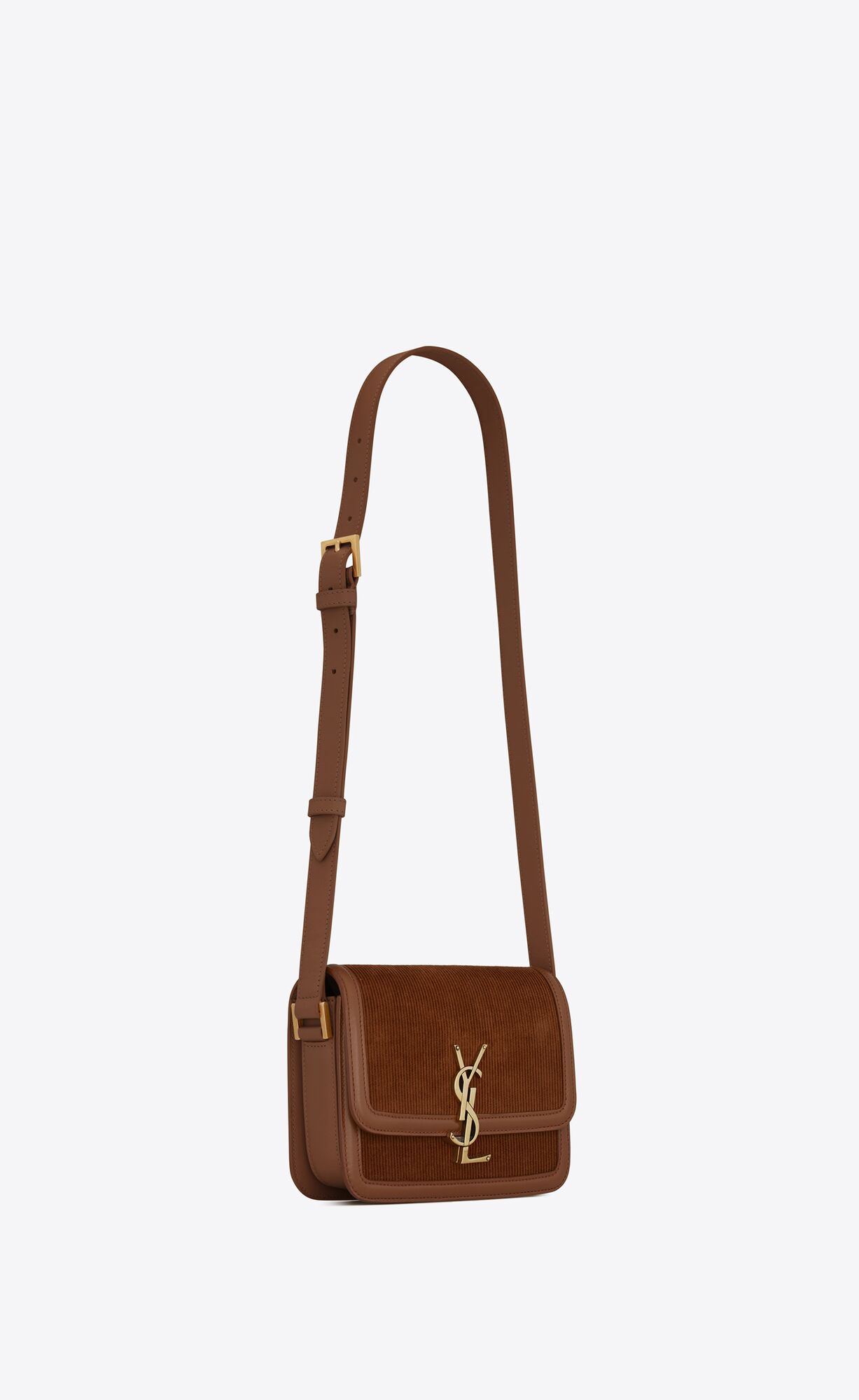 SOLFERINO SMALL SATCHEL IN CORDUROY Saint Laurent United States