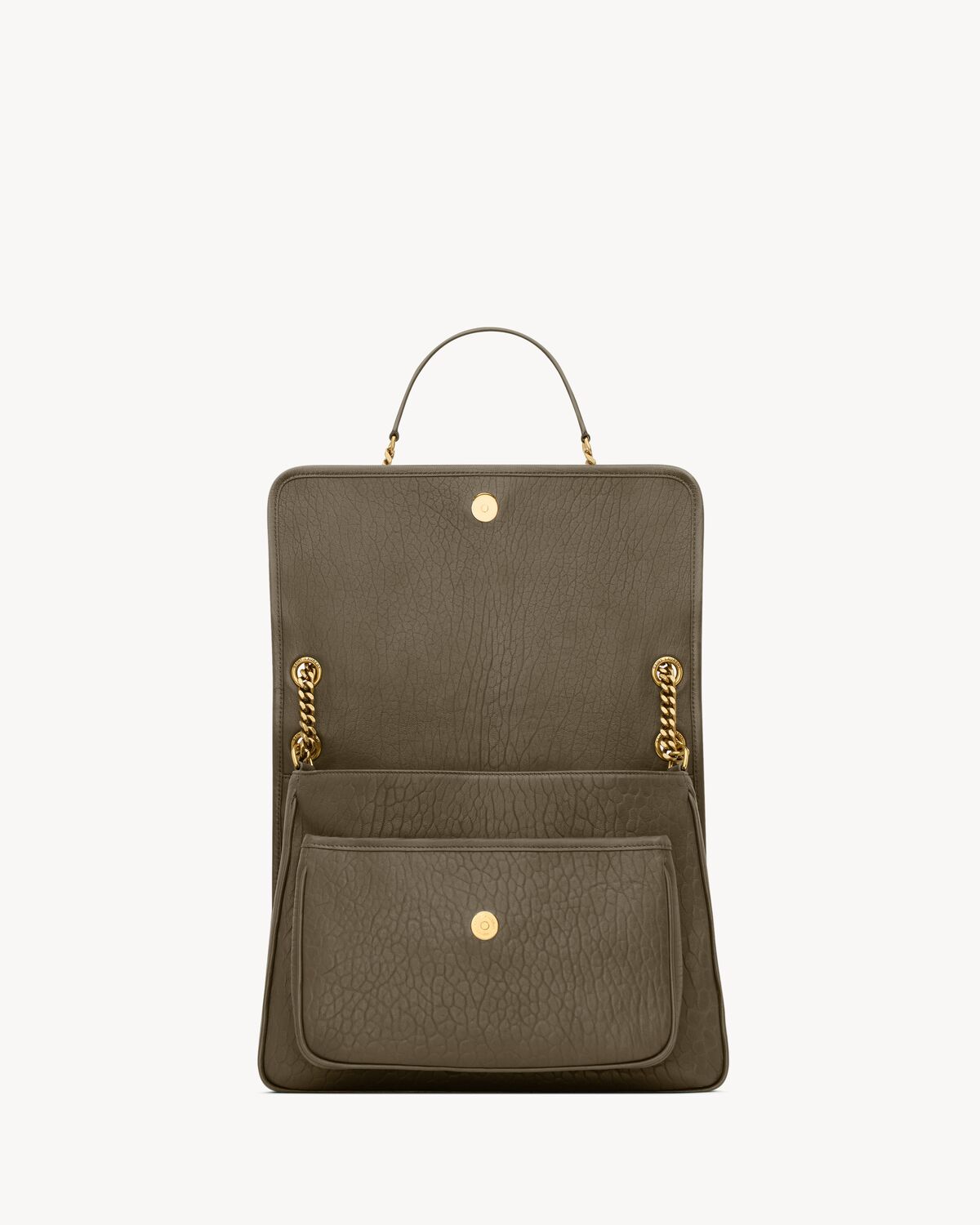 생로랑 그레인드 양가죽 니키 라지 숄더백 803777AACYT3212