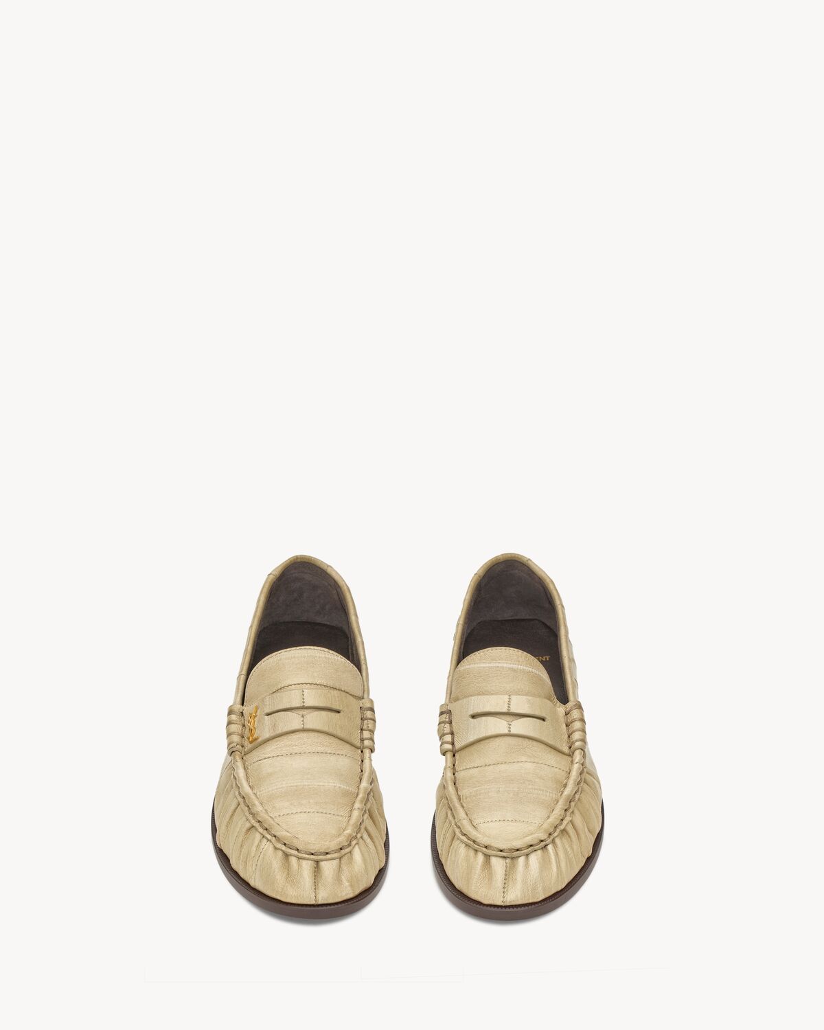 생로랑 LE LOAFER 장어 페니 슬리퍼 7668770WXAK9208