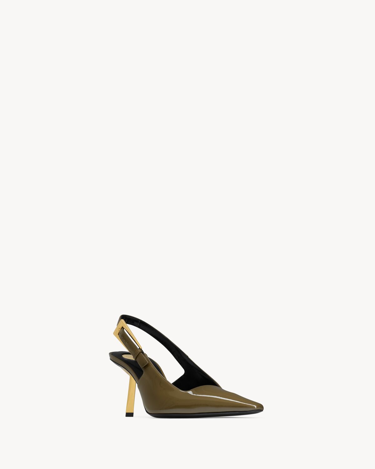 lee slingback pumps in patent leather