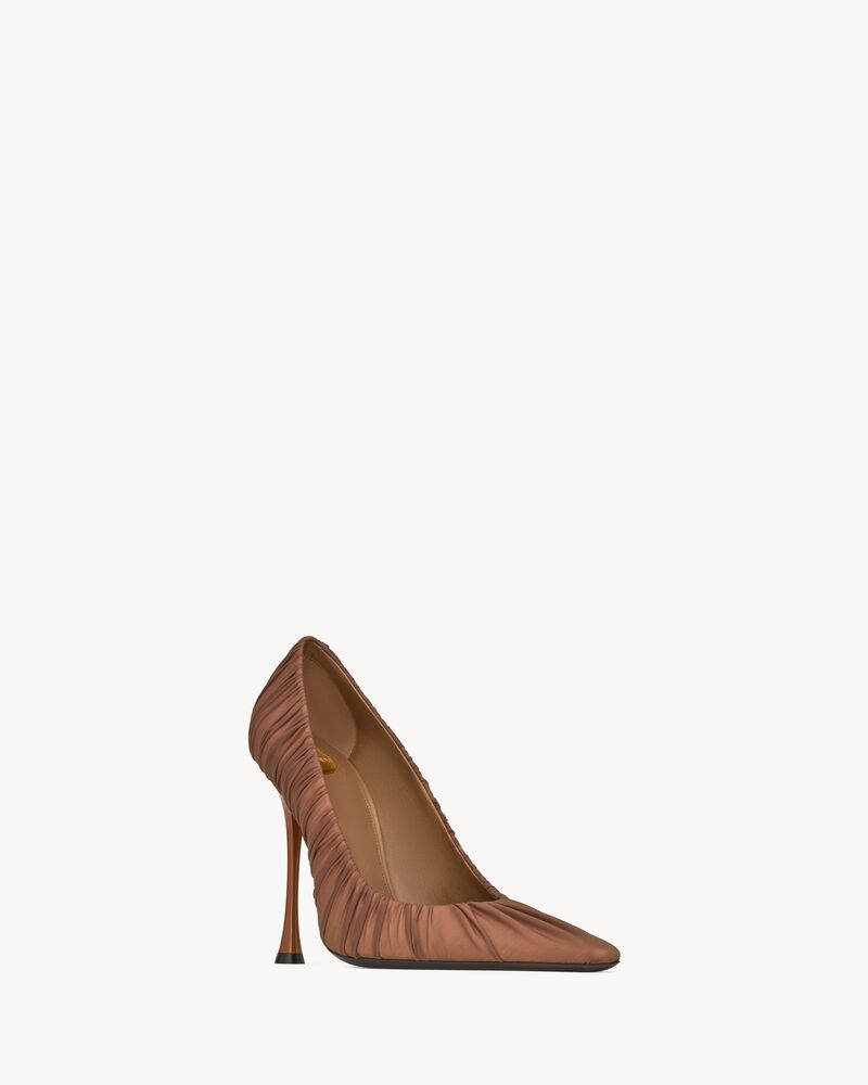 EMMANUELLE pumps in draped jersey