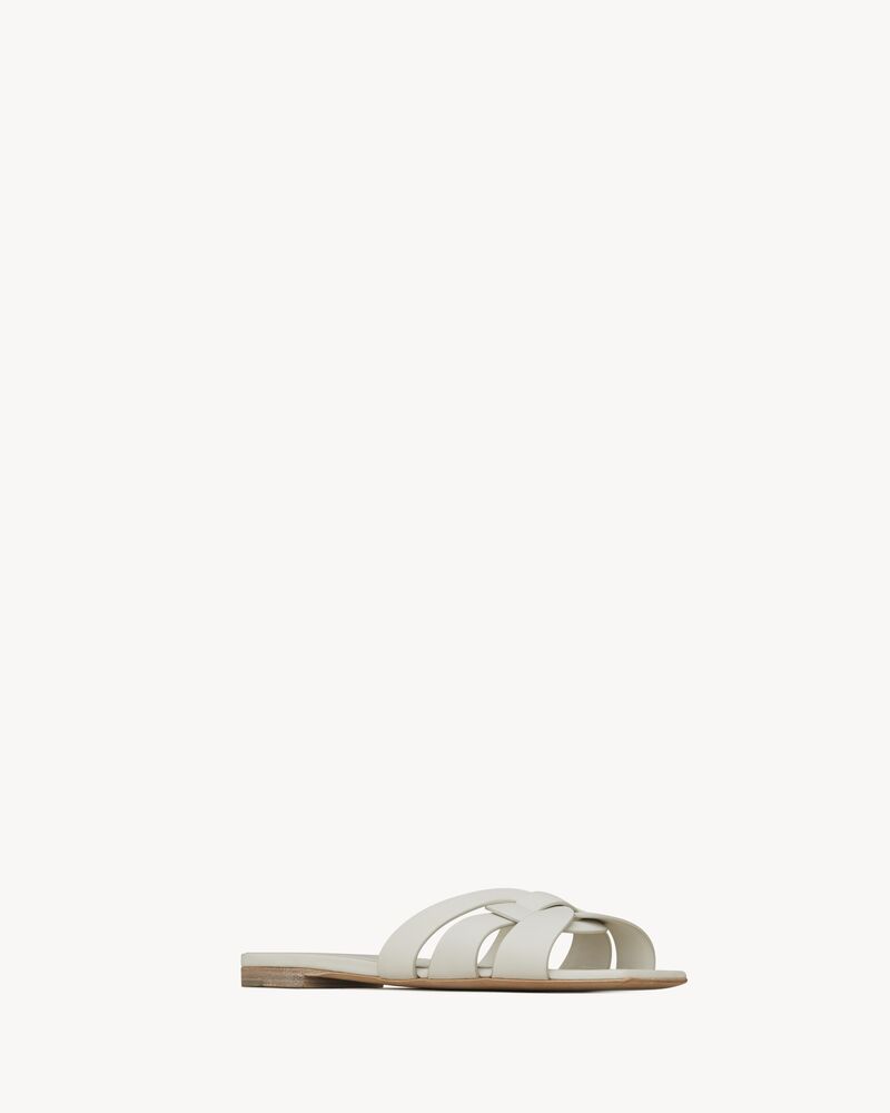 TRIBUTE MULES in smooth leather | Saint Laurent | YSL US