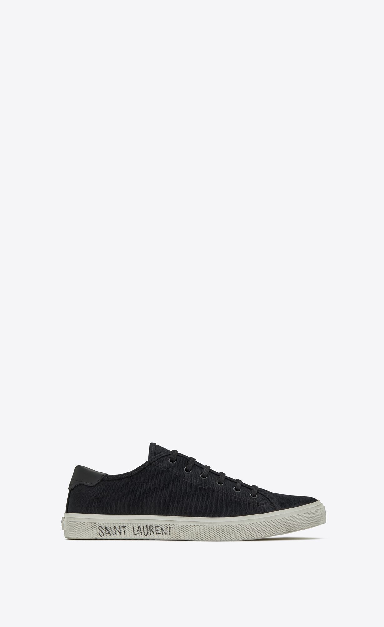 saint laurent malibu canvas sneakers