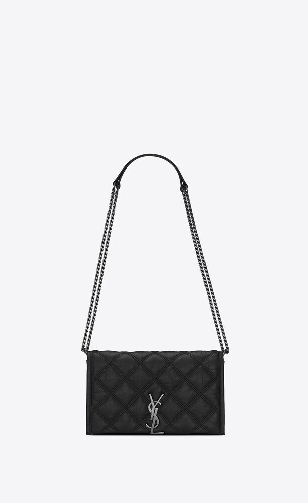 becky chain wallet in quilted lambskin