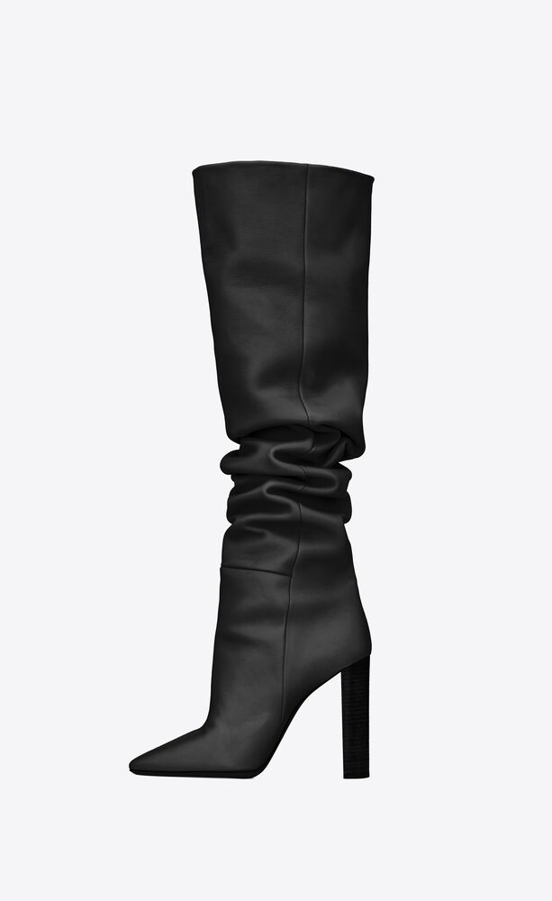 ysl over the knee boots