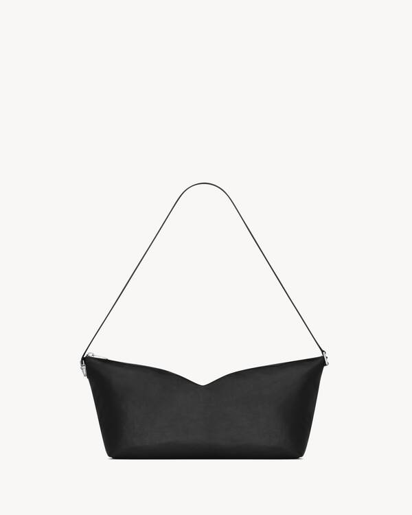 LE TUC ジャイアント クロスボディバッグ（グレインレザー） ブラック