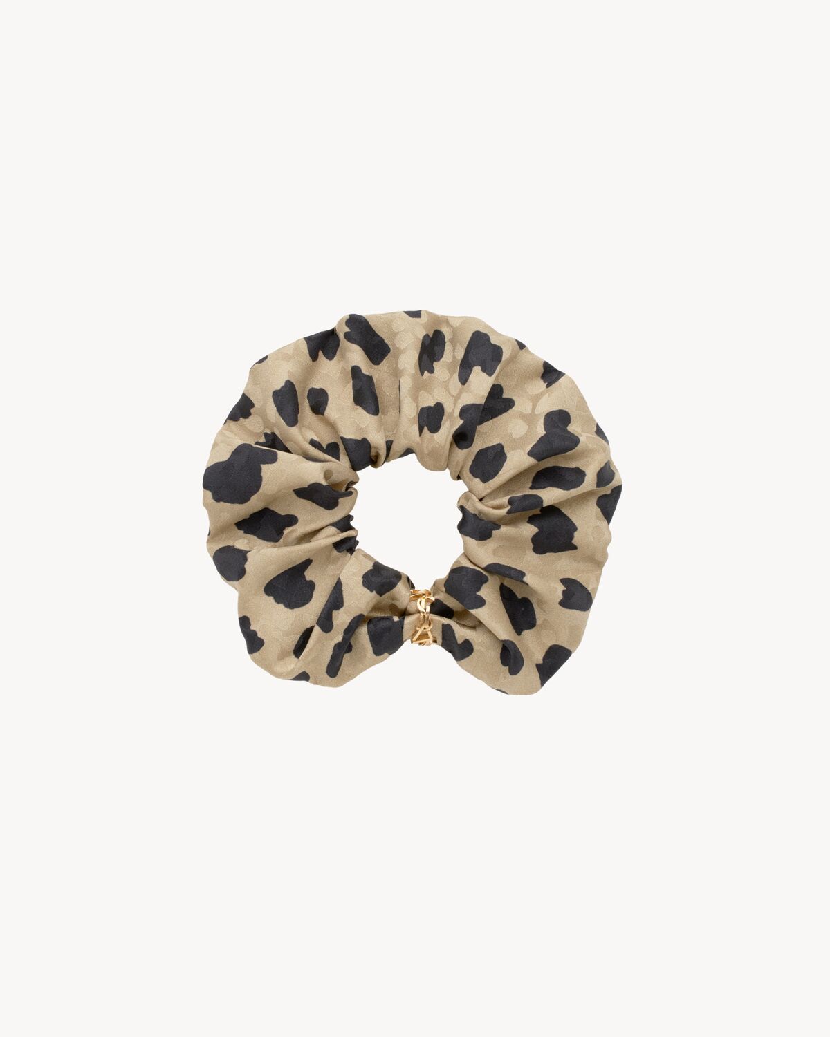 cassandre scrunchie in silk jacquard