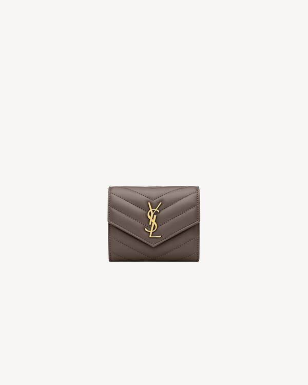 CASSANDRE Multi-Fold-Portemonnaie aus Lammleder